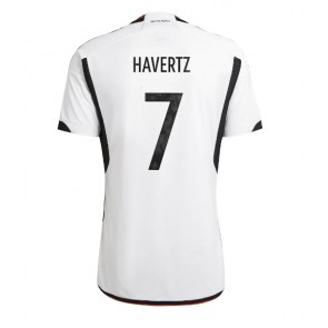Niemcy Kai Havertz #7 Koszulka Podstawowych MŚ 2022 Krótki Rękaw